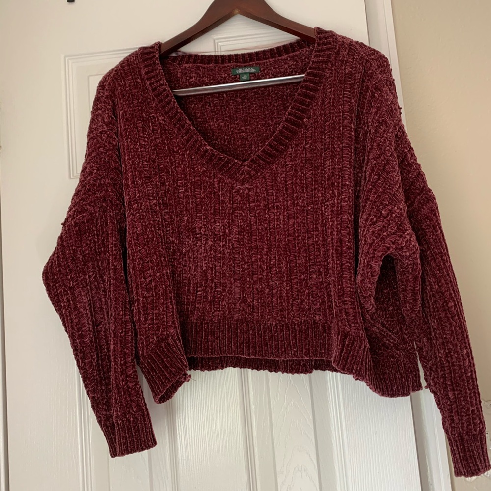 Women’s cropped sweater